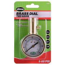 Slime 20459 Anal gov mosadzn manometer tlaku v pneumatik ch s cifern kom (5-60 psi)