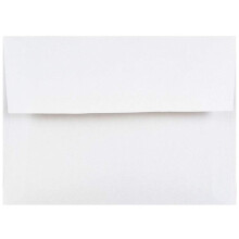 JAM PAPER 4Bar A1 kutsukuoret - 3 5/8 x 5 1/8 - Valkoinen - 50 / pakkaus
