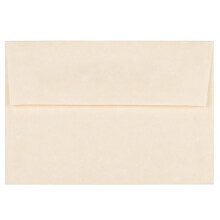 JAM PAPIR 4Bar A1 Pergament invitationskonvolutter - 3 5/8 x 5 1/8 - Naturligt genbrugt - 50/Pak