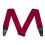 Fender Fender SuperSoft Series Guitar Strap  Adjustable from 34"""" to 58""""  Leather Ends  Maroon 1
