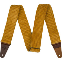 Fender corduroy strap 2in Blaze Gold