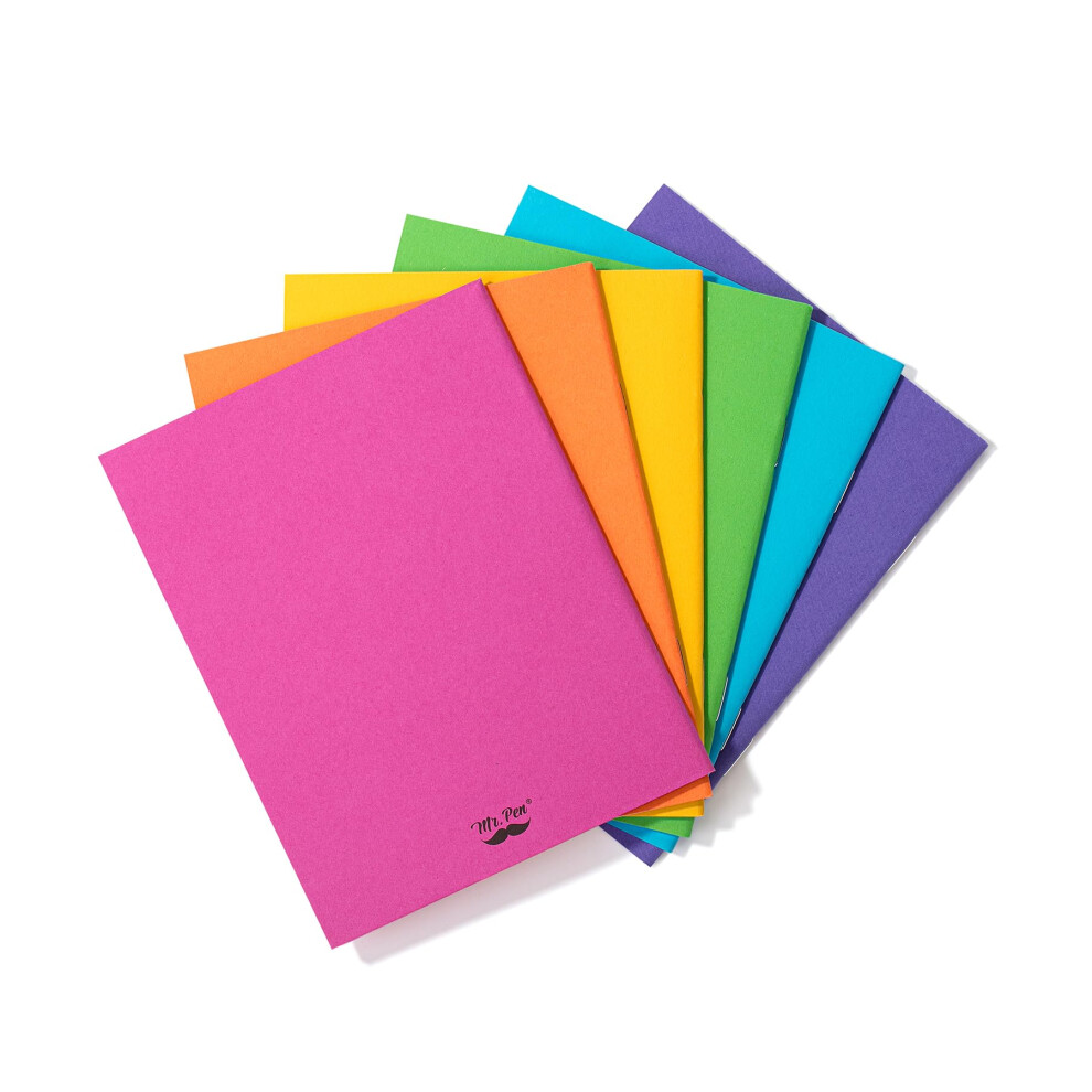Mr. Pen Bunte Blankobcher, 10,8 X 14 Cm, 6Er-Pack, 32 Seiten, Blanko-Notizbcher Fr Kinder, Mini-Notizbcher Fr Kinder, Mini-Tagebuch Fr Sc-image