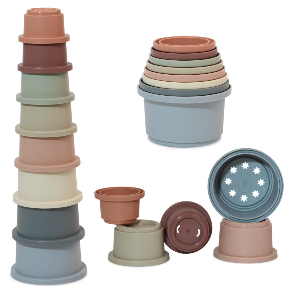 Фото - Кубик і сортер Petit bricoleur Male majsterkowanie kubkw z kubkami dla dzieci edukacyjny zestaw kubkw z kubkami 8-PC kubki z liczba teczy d