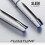 Pentel Pentel Floatune Rollerball 0,8 mm medium spids sort bl?kpakke med 8 penne (BY108PF8A) 4