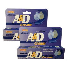 Vitamin A&D Moisterizing  Soothing Cream  2 x 1.5 oz Bottles (for Dry  Flaky Skin)