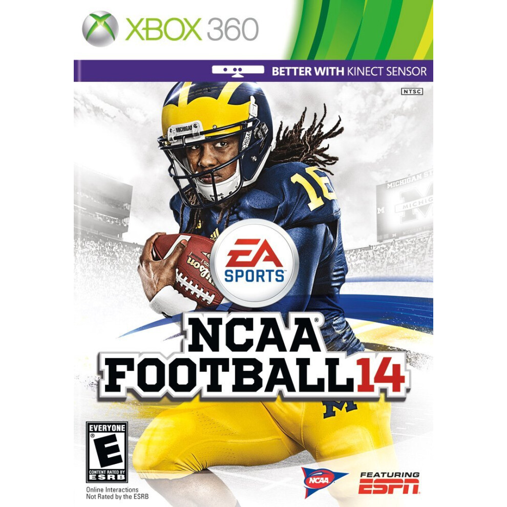 Ncaa Football 14 - Xbox 360 (Renewed) 751889065306