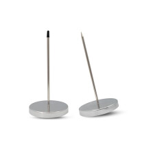 2 Pcs Desk Receipt Holder - Bill Fork Ticket Spike  Restaurant Check Spindle  Memo Holder