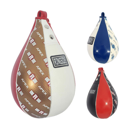 Ringside Apex Boxing Training Platform Speed Bag, Gr    e XS, Rot/Wei