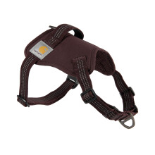 Carhartt Nylon Duck pas de traction de chien entierement reglable harnais de chien avec poignee de contrle rapide et accents reflechissants vin