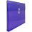 JAM PAPER Plastic Envelopes with Button & String Tie Closure - Letter Booklet - 9 3/4 x 13 - Purple - 3/Pack 2