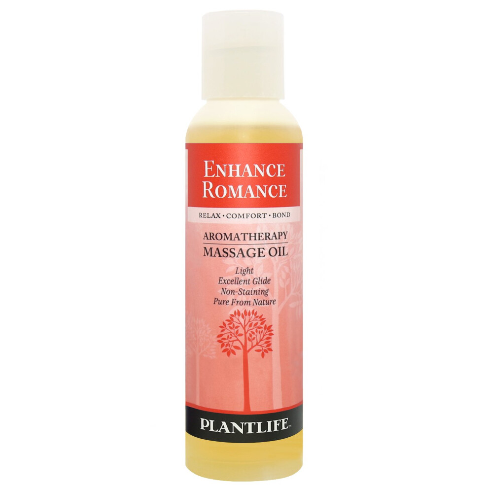 Plantlife Enhance Romance Massage Oil - Absorbs Deeply Into The Skin And Is Circulated Throughout Providing Optimum Benefit To The Mind And Body - Ma