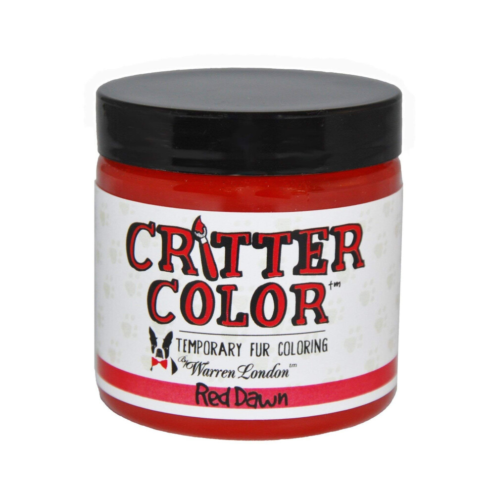 Critter Color Tempor Re Tierfellf Rbung Warren London Einfach Anzuwenden 7 Farben Hergestellt In Den Usa Rot-image