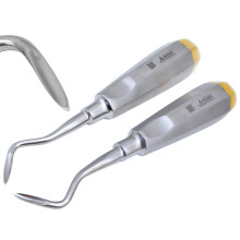 Elevador Angular Dental para Extracción de Raíces Izquierda y Derecha, Herramienta Quirúrgica