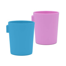 Magnetick kelmky na lednicku EZTOTZ EZCUP pro deti - Otevren hrnky pro batolata vyroben v USA pro nezvisl pijky - Zvesn plastov detsk kel