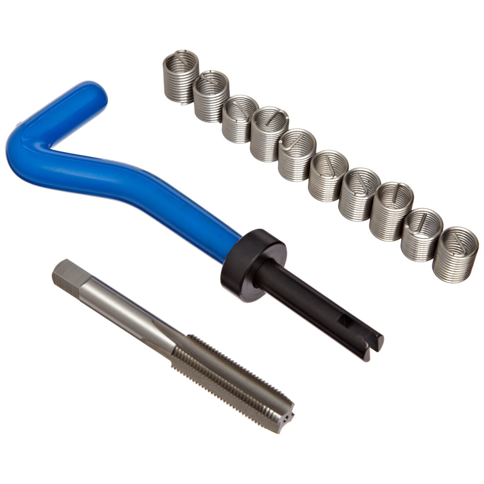 E-Z Lok EK31015 Helical Threaded Insert Kit  304 Stainless Steel  3/8""""-24 Thread Size  0.563"""" Installed Length (Pack of 10)-image-OPC-PGSSS2H-NEW