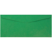 JAM PAPER #9 Business värilliset kirjekuoret - 3 7/8 x 8 7/8 - Vihreä kierrätetty - 25 kpl / pakkaus