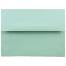 JAM PAPER A6 Premium -kutsukuoret - 4 3/4 x 6 1/2 - Aqua Blue - 25 / kpl