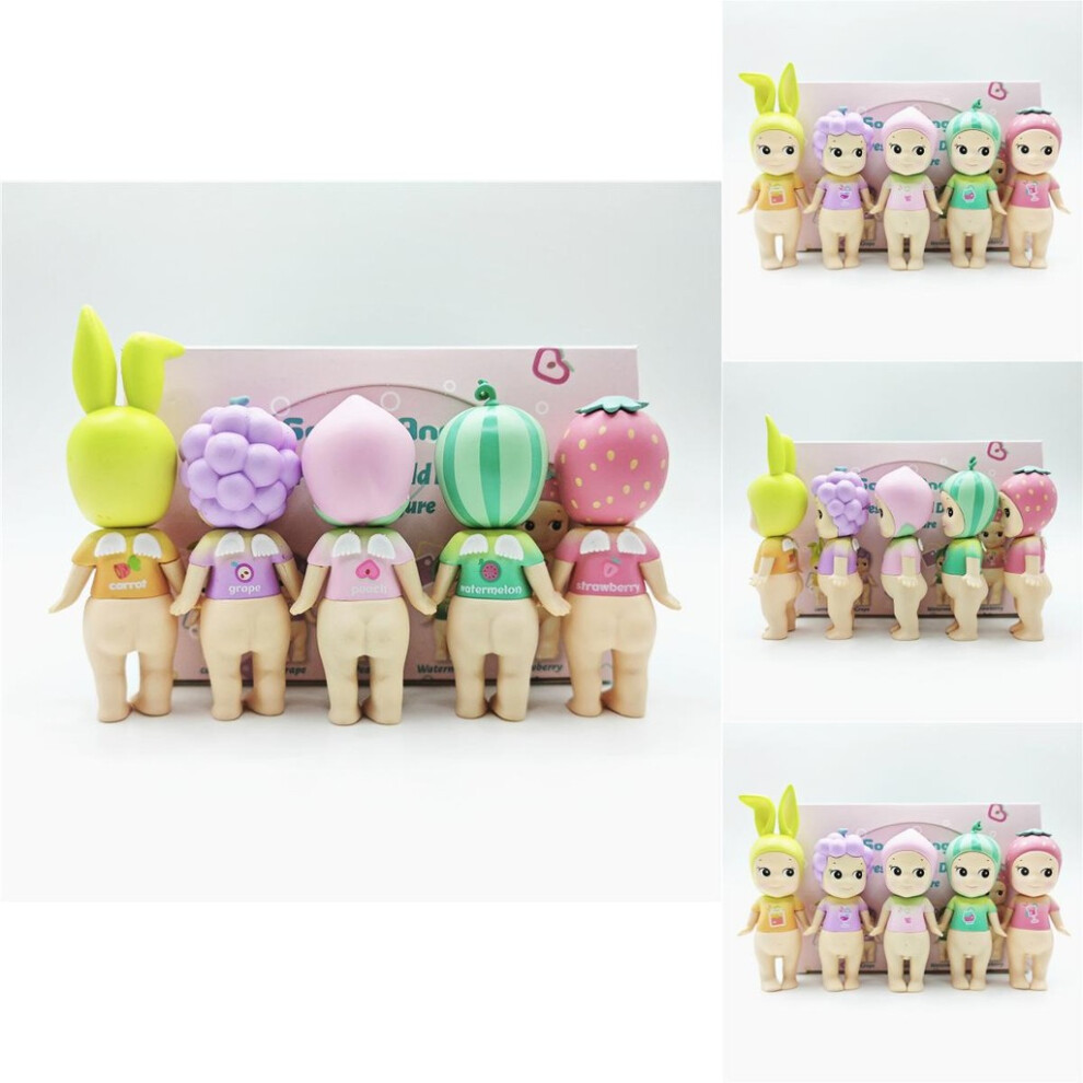 Character Sonny Angel Fruit Shape Dolls Cake Models Decorations Gifts Child