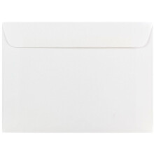 JAM PAPIR 5 1/2 x 7 1/2 h?ftekonvolutter - hvid - 25/pakke