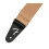 Fender Fender SuperSoft Gitarenriem, Verstelbaar van 34" tot 58", Lederen Einden, Toffee 2