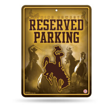 Rico Industries NCAA Wyoming Cowboysin 8,5 tuuman x 11 tuuman metallinen pys   k   intikyltti