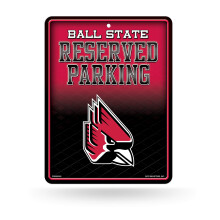 Rico Industries NCAA Ball State Cardinals 8,5 tuuman x 11 tuuman metallinen pys   k   intikyltti D?cor