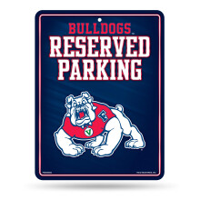 Rico Industries NCAA Fresno State Bulldogs 8,5 hvelykes x 11 hvelykes fm parkoltbla D?cor