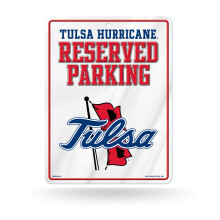 Rico Industries NCAA Tulsa Golden Hurricane -pys   k   intikyltti, 8,5 x 11 tuumaa, metallia