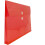 JAM PAPER Plastic Envelopes with Button & String Tie Closure - Letter Booklet - 9 3/4 x 13 - Red - 3/Pack 4
