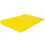 JAM PAPER Plastic Envelopes with Button & String Tie Closure - Letter Booklet - 9 3/4 x 13 - Yellow - 3/Pack 2