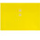 JAM PAPER Plastic Envelopes with Button & String Tie Closure - Letter Booklet - 9 3/4 x 13 - Yellow - 3/Pack 1