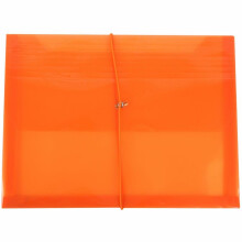 Buste di espansione in plastica in plastica in jam con chiusura a banda elastica - Opuscolo di lettere - 9 3/4 x 13 con espansione da 2,5 pollici - O