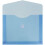 Envelopes de expanso de plstico JAM PAPER com fecho de velcro - Livreto de cartas - 9 3/4 x 13 com expanso de 2 polegadas - Azul - 3/pacote 3