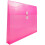JAM PAPER Plastic Envelopes with Button & String Tie Closure - Letter Booklet - 9 3/4 x 13 - Fuchsia - 3/Pack 2