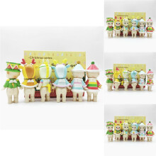Christmas Series Doll Unicorn Elk Blind Box Doll Toy Model Ornaments Cake Gifts