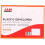 JAM PAPER Plastic Envelopes with Hook & Loop Closure - Letter Booklet - 9 3/4 x 13 - Orange - 3/Pack 4