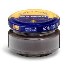 SAPHIR Creme Surfine Pommadier Shoe Polish - Beeswax Cream for Leather Products - Mink