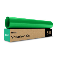 Cricut Value Iron On Green (Rolle mit 30,5 cm x 1,5 m) HTV-W rme bertragungsvinyl