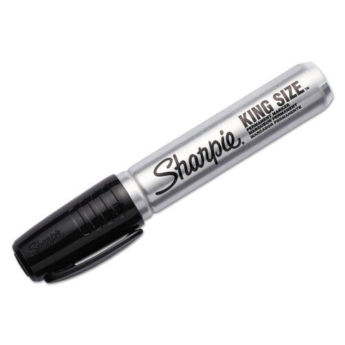 SHARPIE 15661PP King Size Permanent Marker Schwarz 4er-Pack 2