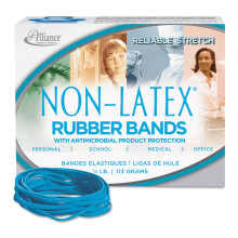 Alliance 42339 Antibakteri lne gumicky bez latexu velkost 33 3-1/2 x 1/8 0,25 lb v krabici