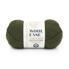 Lion Brand Yarn Wool-Ease Roving Origins Garn, 1 Packung, Olivgr   n