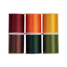 Superior Threads Sew Complete Näh- und Quiltgarn aus Polyester, 300-Yard-Spule, 6er-Pack (Herbst)