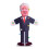 Suporte de pino de boneca Donald Trump Voodoo de 7,9 polegadas - Cabea redonda de 0,24 polegadas com caixa de ponto inoxidvel de 180 cores sortidas 1