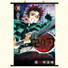 (6#Angry) Slayer Demon Anime Kimetsu No Yaiba Kamado Tanjirou Kamado Wall Nezuko Poster
