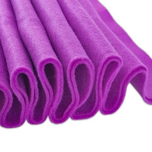 Jtnohx Color Felt for Crafts 1 Square Yard Felt Fabric 1.4mm Thickness Flexible Craft Felt Sheets Felt by Yard for Art & Craft Project (Purple)