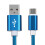 (Blue, 6FT) Strong Nylon Braided Rope Usbc Typec 31 Data Sync Charger Charging Cord Cable 1