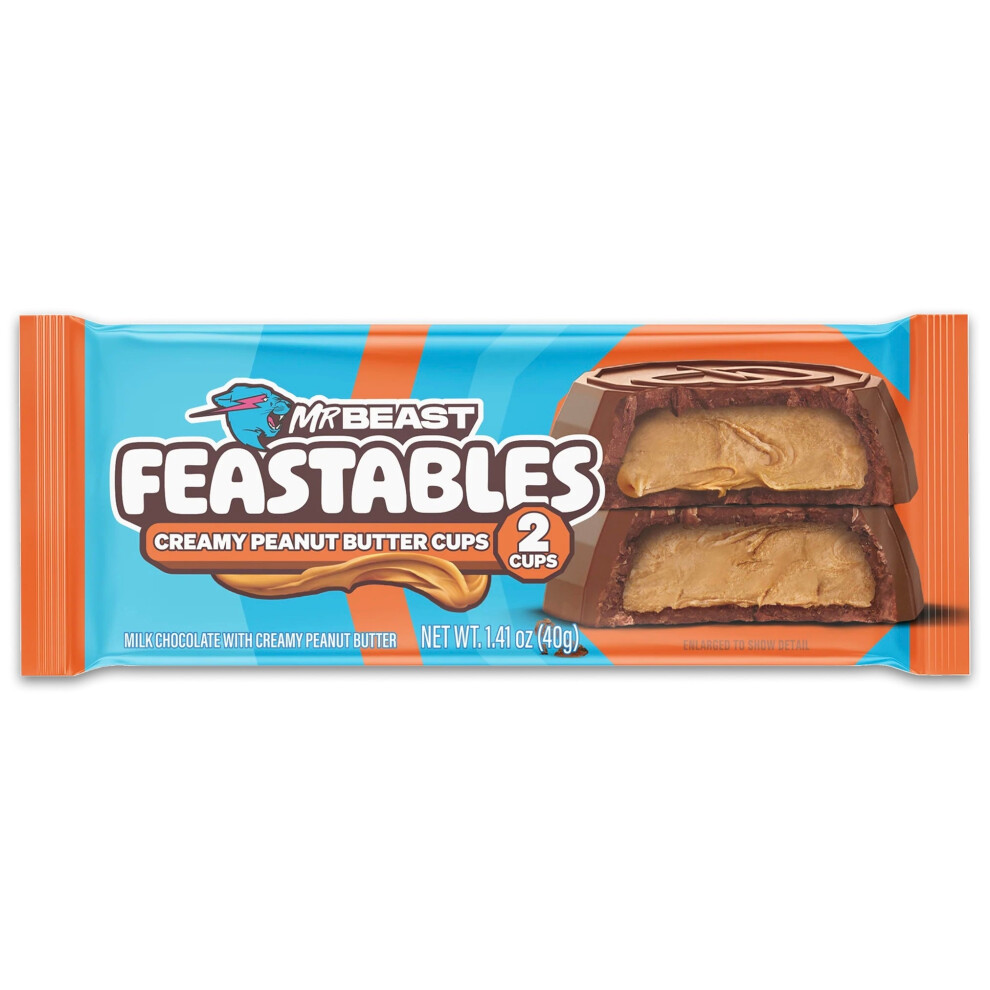 Feastables Mrbeast Creamy Peanut Butter Cup