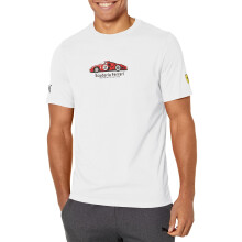 PUMA Miesten Scuderia Ferrari Formula 1 Graphic T-paita Valkoinen L
