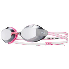 TYR Black Ops 140 EV Racing Schwimmbrille Damen, Silber/Pink