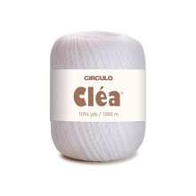Circulo Clea Garn ? H?kelgarn, fein, Gr??e 10?8/2, perfekt zum Weben ? 100 % merzerisierte brasilianische Baumwolle (Packung mit 1 Kn?uel) ? 146